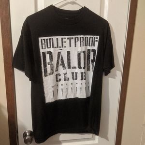 WWE NXT Bullet Proof Finn Balor Club Worldwide Wrestling T-Shirt Official Medium